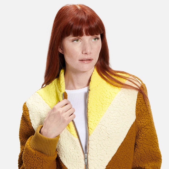 UGG ANNALISE TEDDY JACKET - Picture 2 of 14